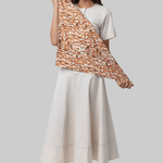 Carre Scarf Honey Garden Print - La Prestic Ouiston