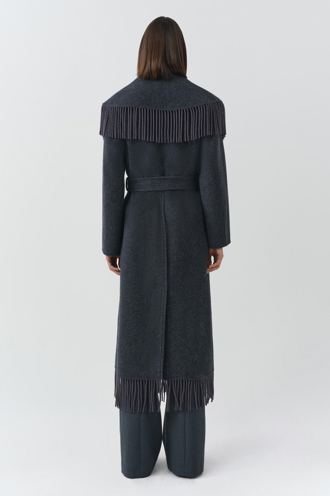 Carrie Fringe Robe Coat - Simkhai