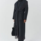 Carrie Fringe Robe Coat - Simkhai