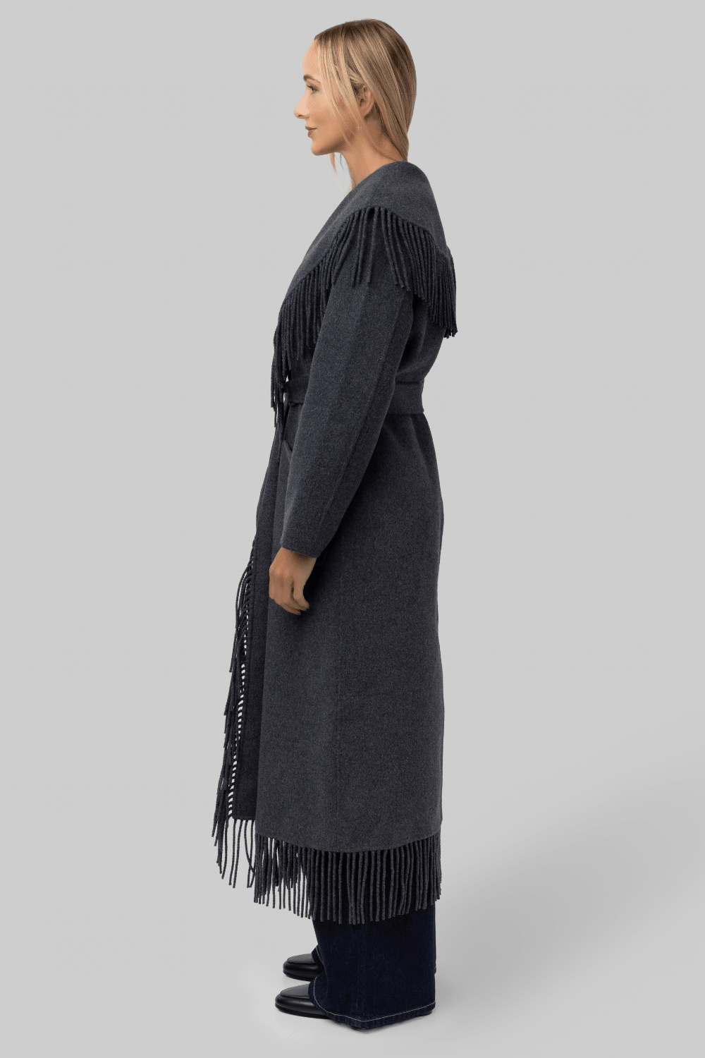 Carrie Fringe Robe Coat - Simkhai