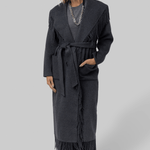Carrie Fringe Robe Coat - Simkhai
