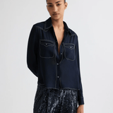 Carter Topstitch Shirt - TWP