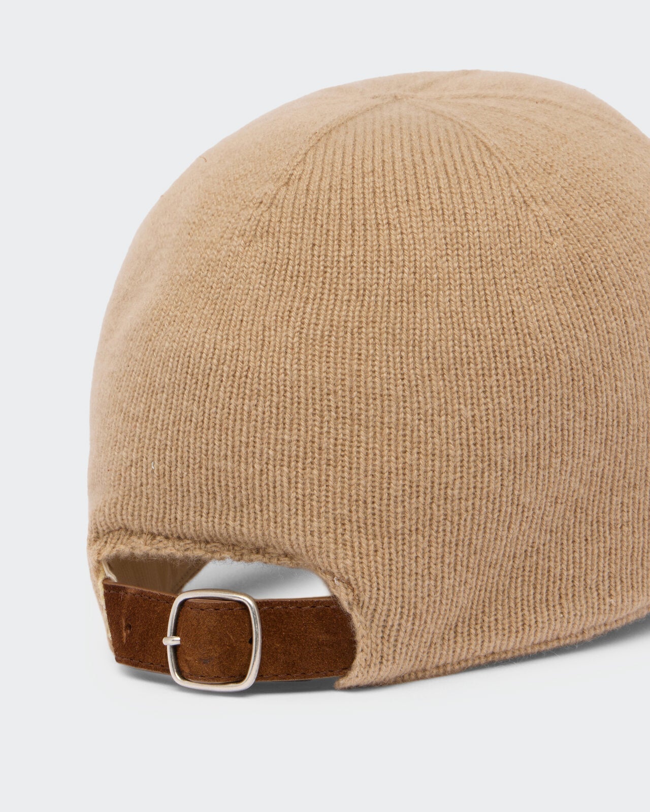 Cashmere Baseball Cap in Camel/Butter - Guest In Residence