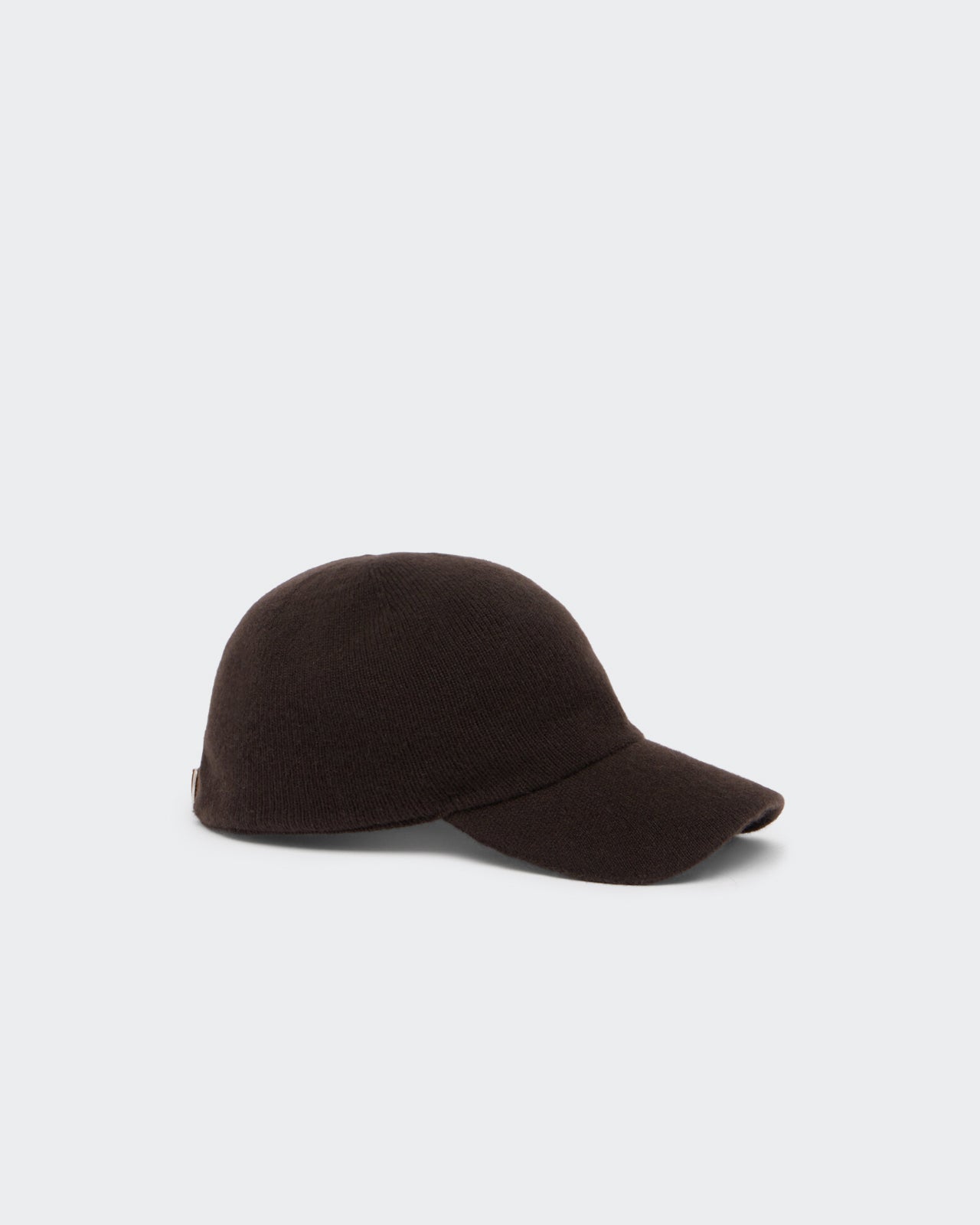 Cashmere Baseball Cap in Cocoa/Burnt Sienna - Guest In Residence