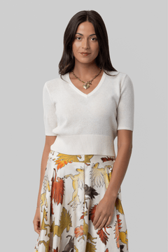 Cashmere Gauze Sweater - Forte Forte