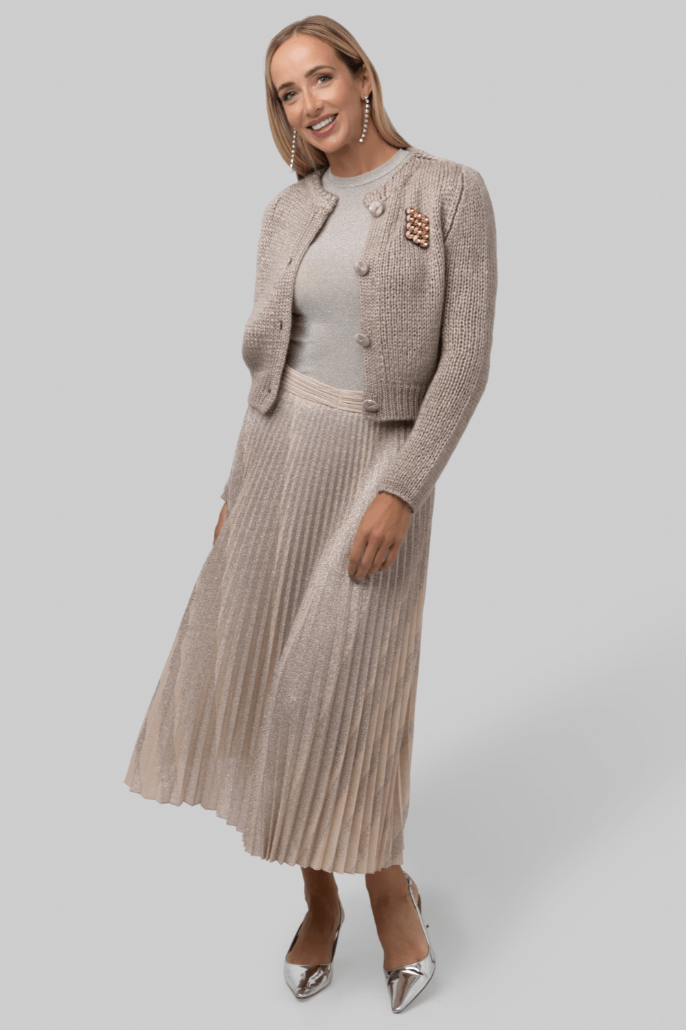 Cashmere Silk Mohair Cardigan - Forte Forte
