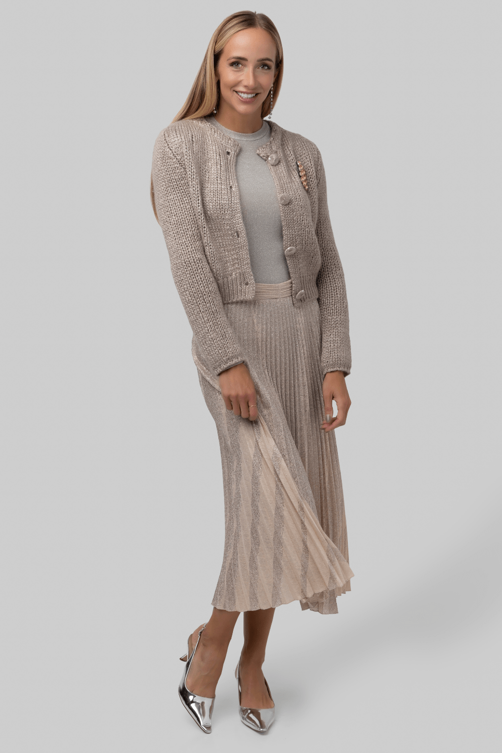 Cashmere Silk Mohair Cardigan - Forte Forte