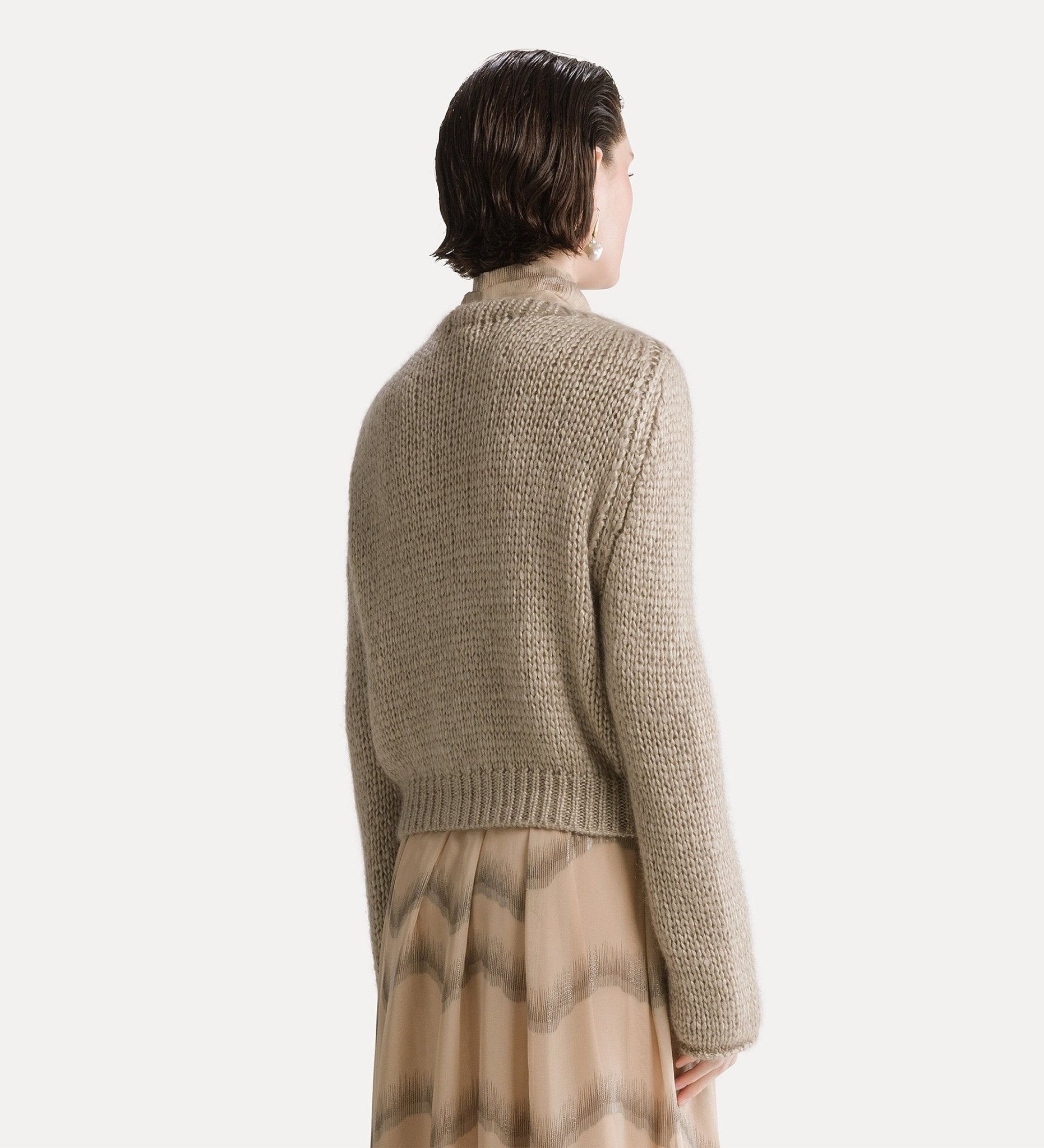 Cashmere Silk Mohair Cardigan - Forte Forte