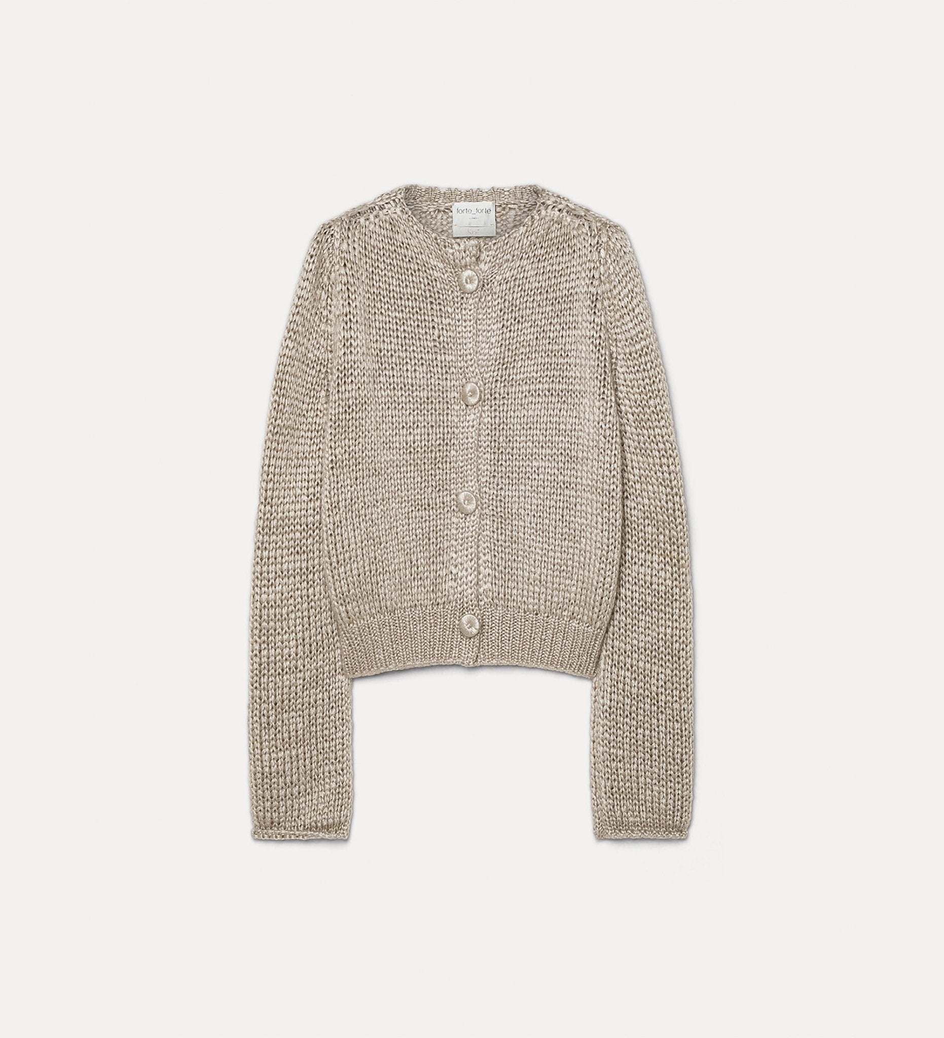 Cashmere Silk Mohair Cardigan - Forte Forte