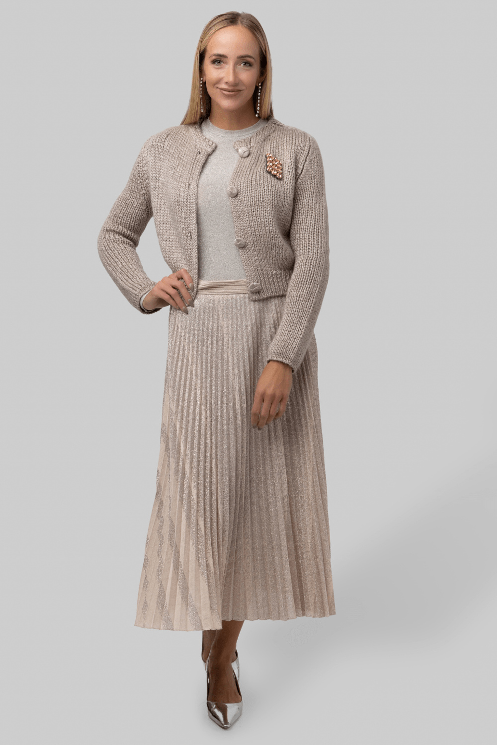 Cashmere Silk Mohair Cardigan - Forte Forte