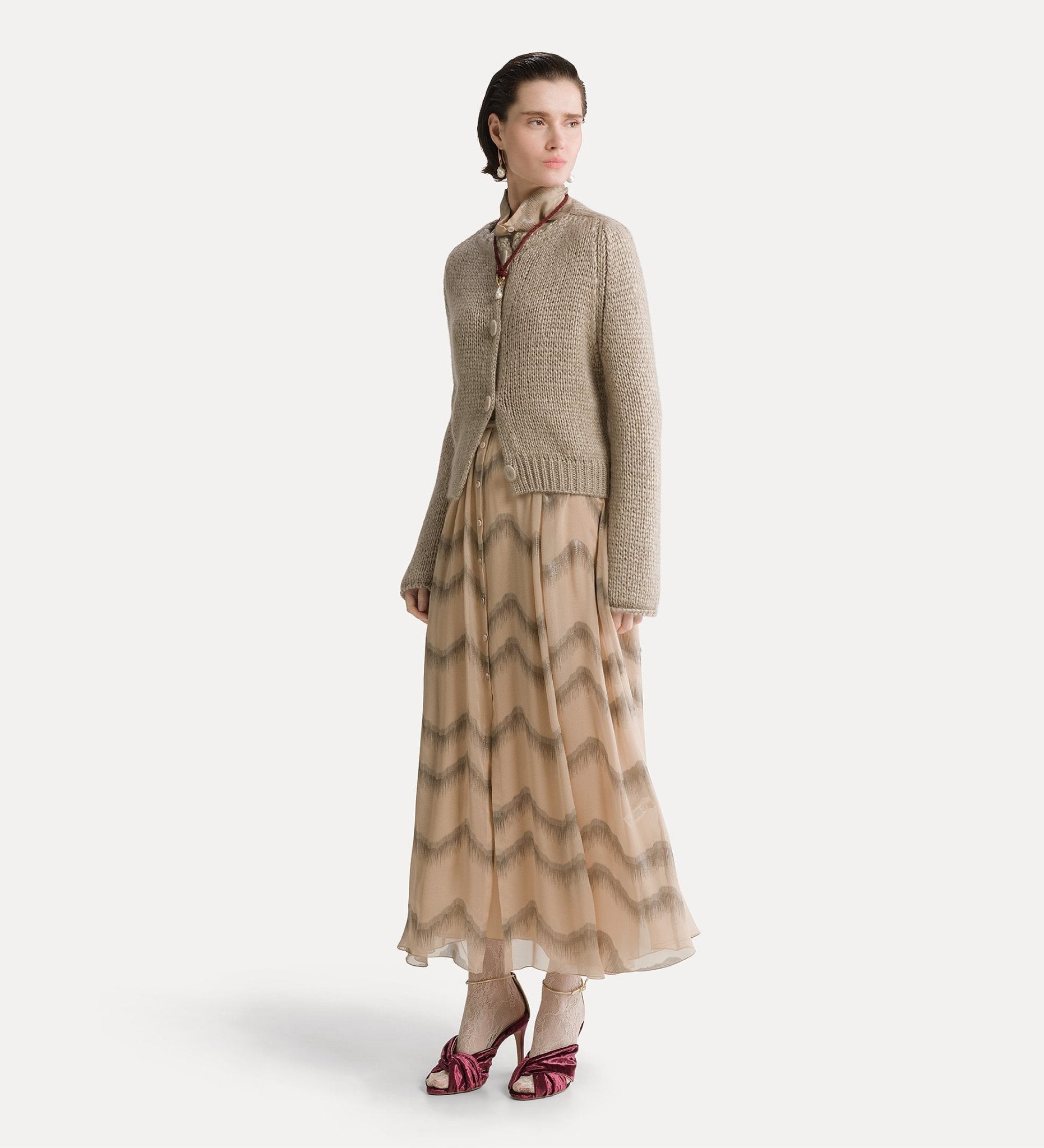 Cashmere Silk Mohair Cardigan - Forte Forte