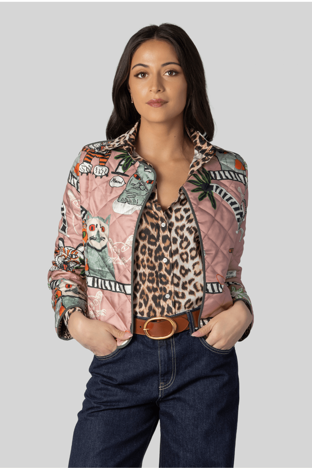 Cats & Tigers Jacket - Odeeh