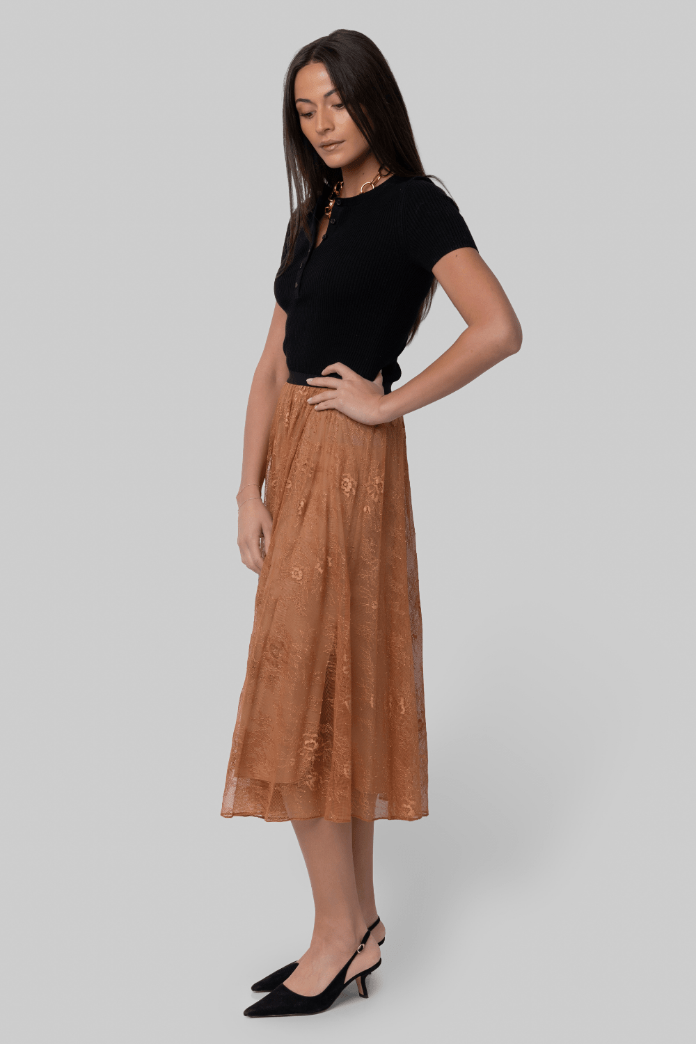 Chantilly Lace Skirt - Forte Forte