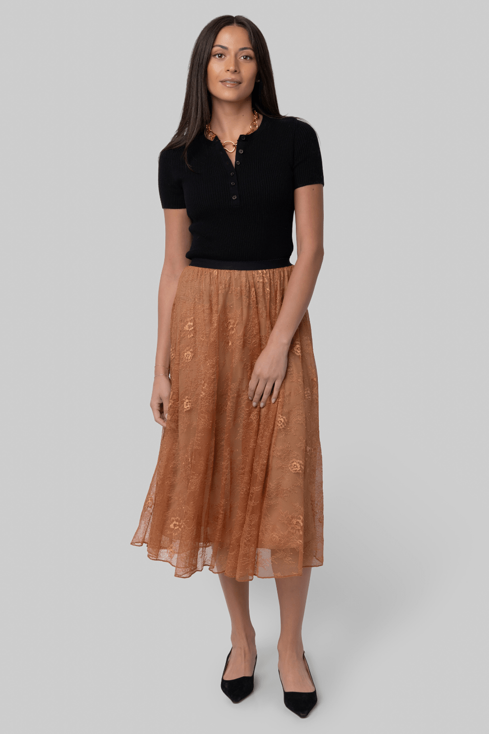 Chantilly Lace Skirt - Forte Forte