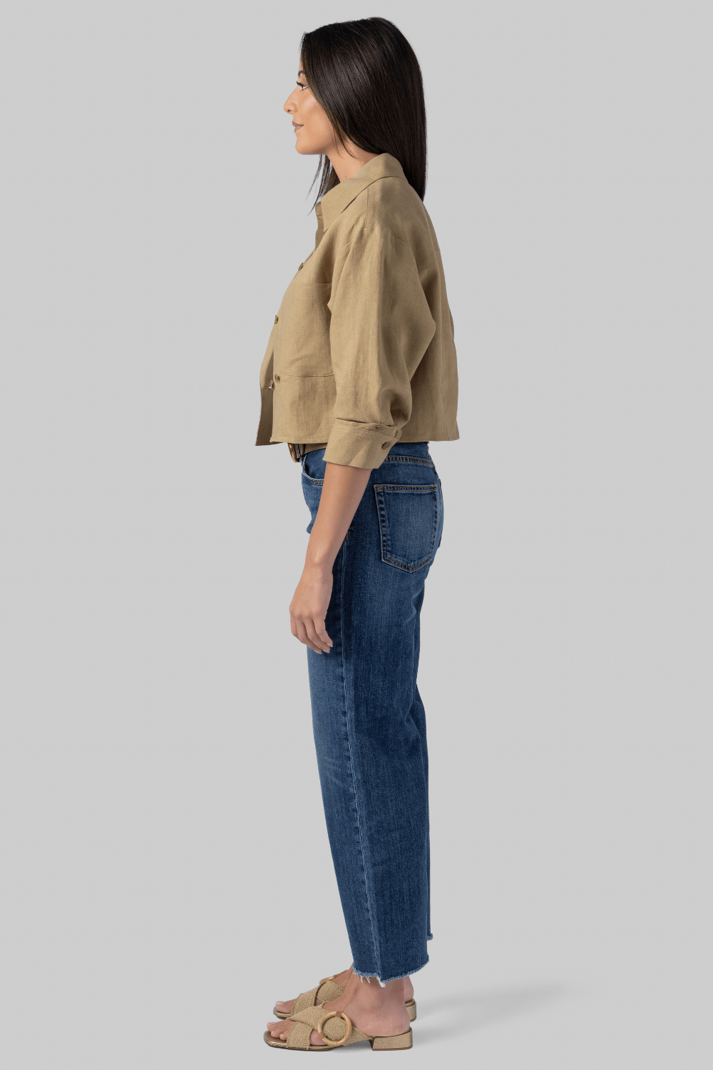 Chevelle Crop Wide Leg Jean - ASKK