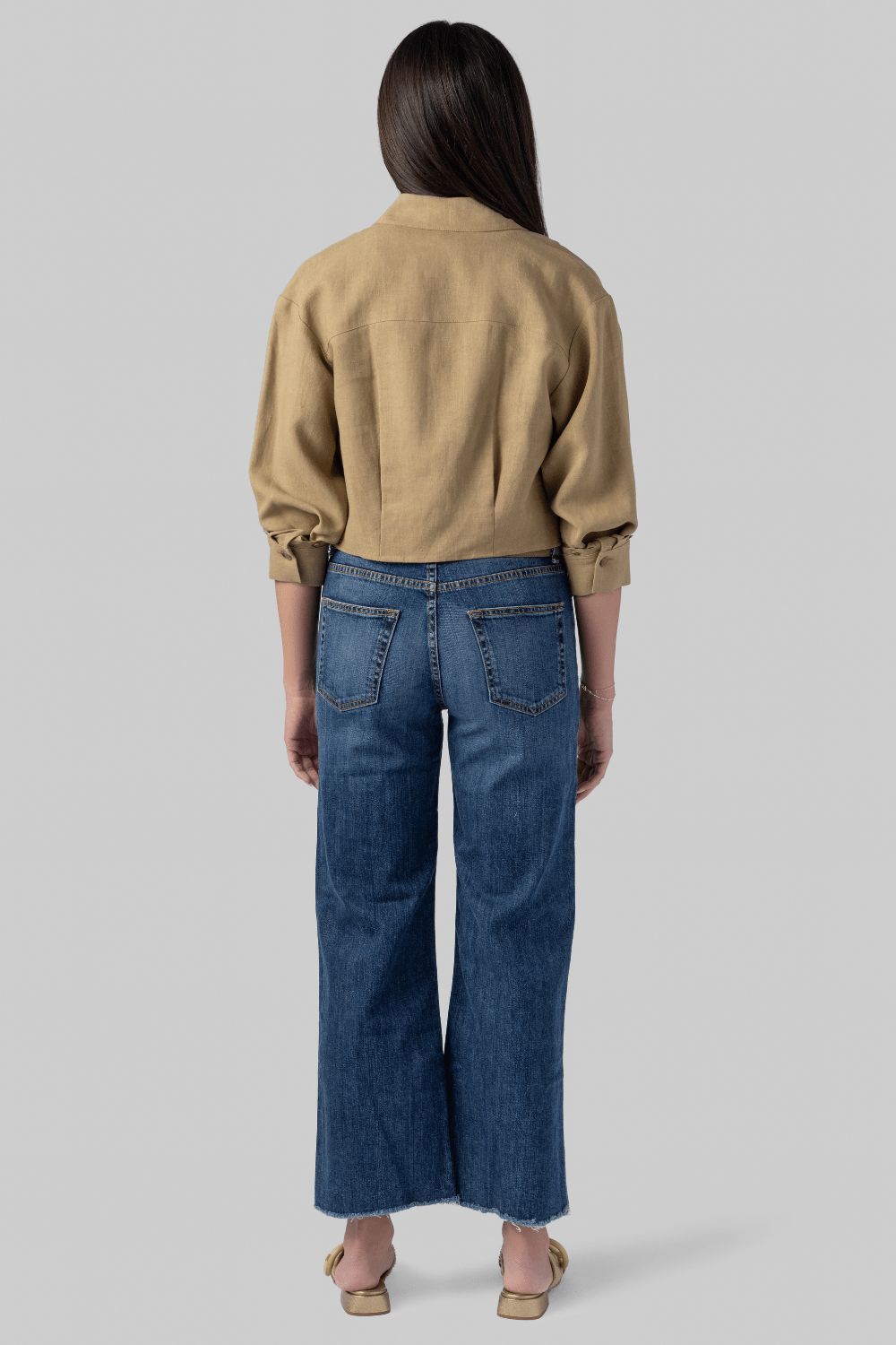 Chevelle Crop Wide Leg Jean - ASKK