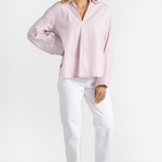 Chic Taffeta Polo Shirt - The Posh Peacock