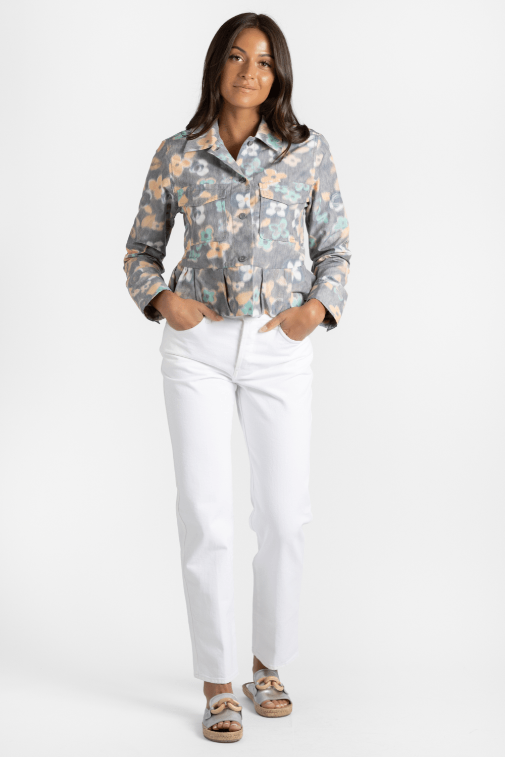 Chine Flowers Jacket - Odeeh