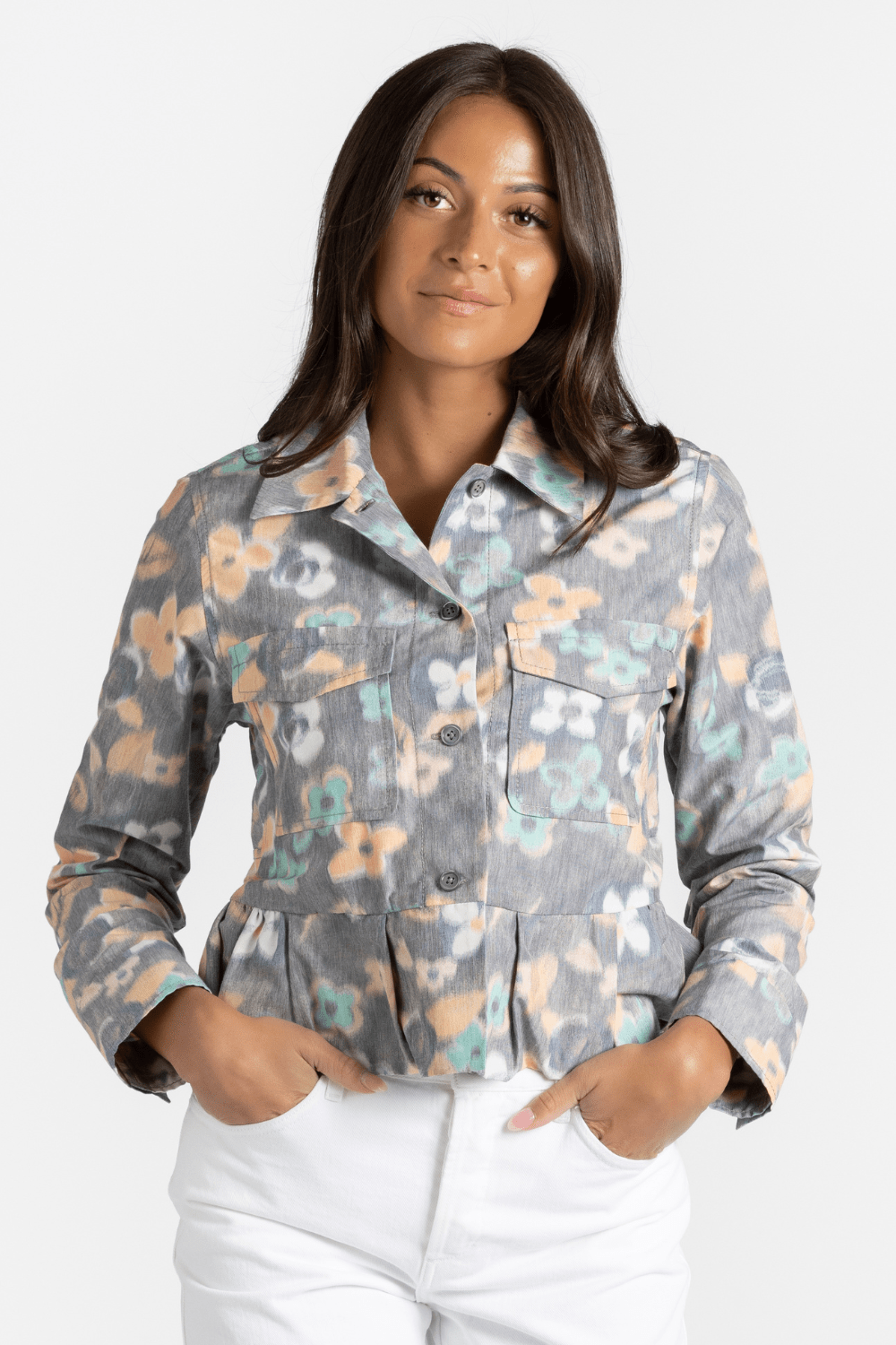 Chine Flowers Jacket - Odeeh