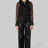 Classic Faux Leather Pants - Gauchere