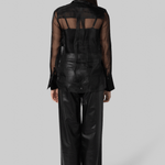 Classic Faux Leather Pants - Gauchere