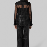 Classic Faux Leather Pants - Gauchere