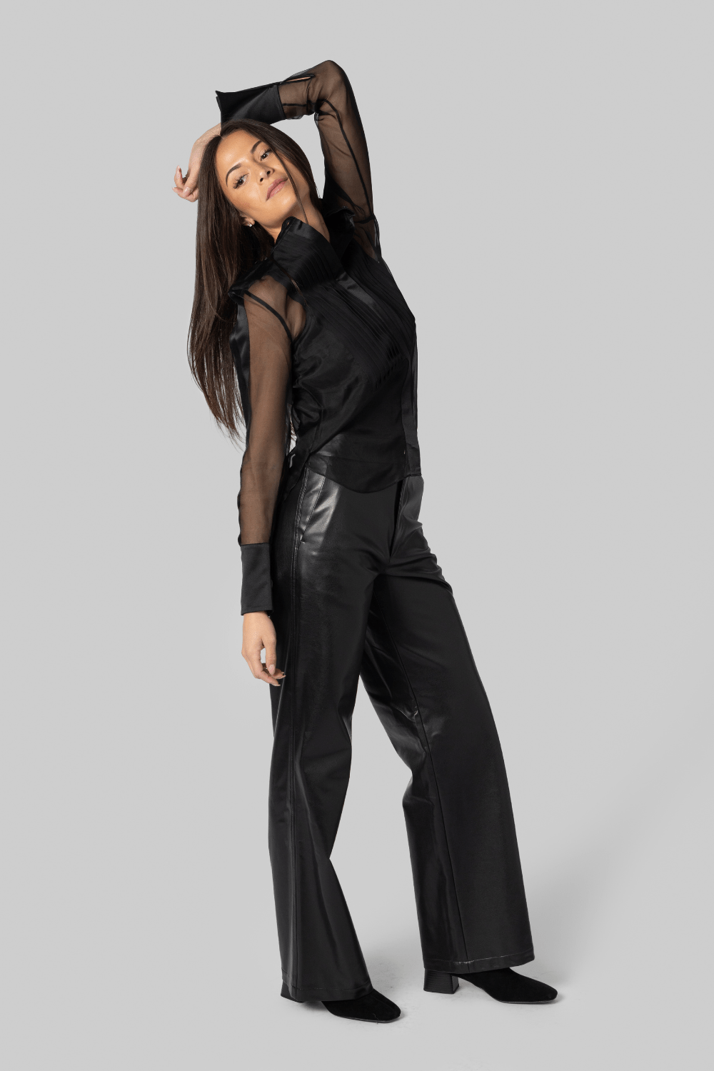 Classic Faux Leather Pants - Gauchere