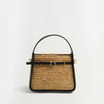 Cleo Mini Raffia Combo Bucket Bag - Simkhai