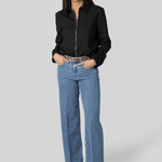 Collared Shirt w/Zipper - Gauchere