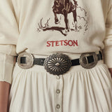 Concho Belt Black - The Great