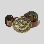 Concho Belt Cognac - The Great