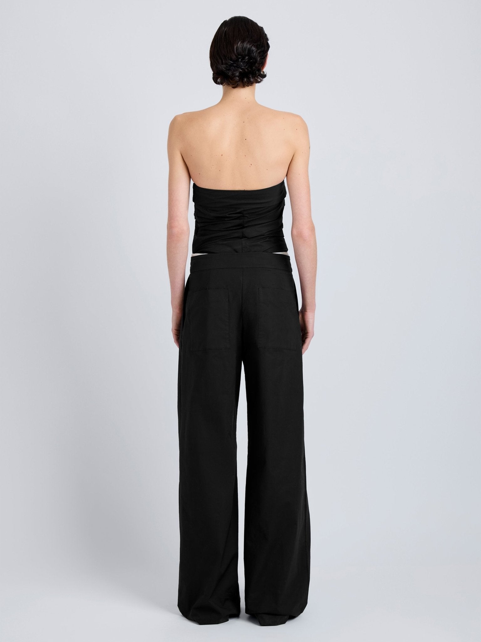 Coralie Poplin Pant - Proenza Schouler White Label