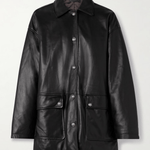 Cordel Leather Coat - Nili Lotan