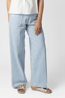 Cotton Denim Calvary 5 Pockets Pant - Forte Forte