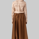 Cotton Poplin Long Skirt - Forte Forte