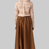Cotton Poplin Long Skirt - Forte Forte