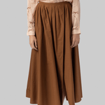 Cotton Poplin Long Skirt - Forte Forte