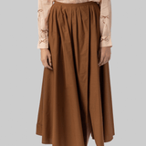 Cotton Poplin Long Skirt - Forte Forte