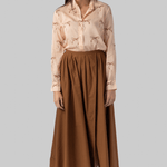 Cotton Poplin Long Skirt - Forte Forte