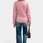 Cowgirl Cashmere Snap Button Up Shirt - Brazeau Tricot
