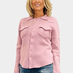 Cowgirl Cashmere Snap Button Up Shirt - Brazeau Tricot