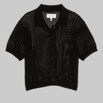 Crochet Cardigan Black - The Great