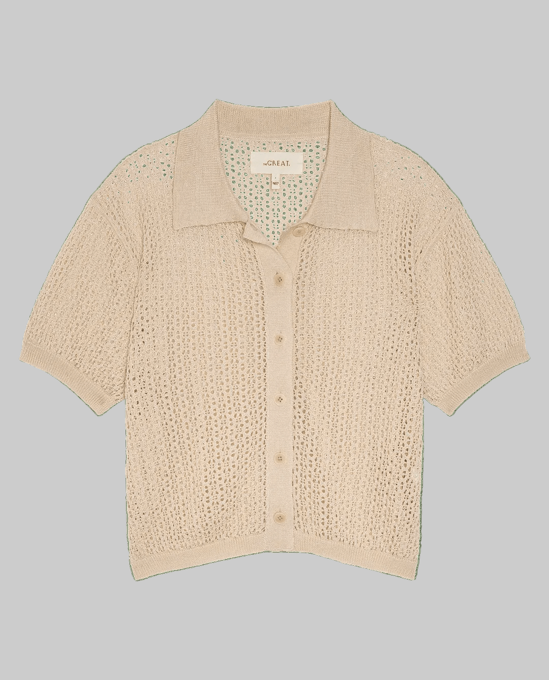 Crochet Cardigan Natural - The Great