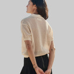 Crochet Cardigan Natural - The Great