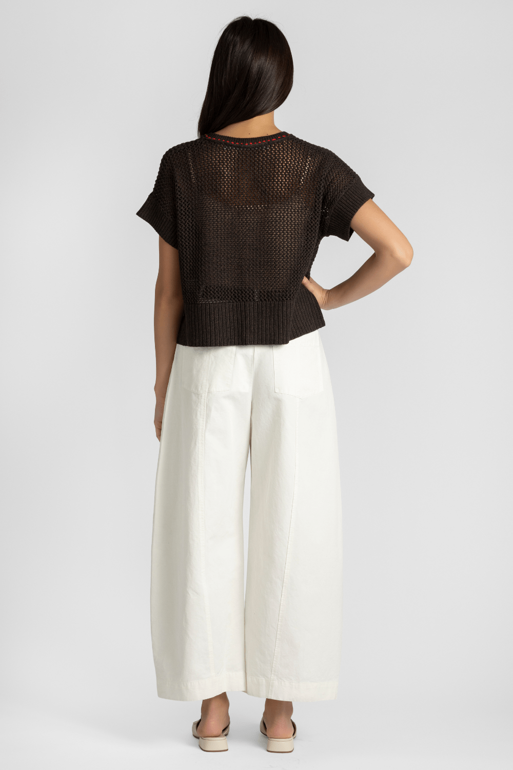 Cropped Cybil Trouser - Apiece Apart