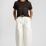 Cropped Cybil Trouser - Apiece Apart