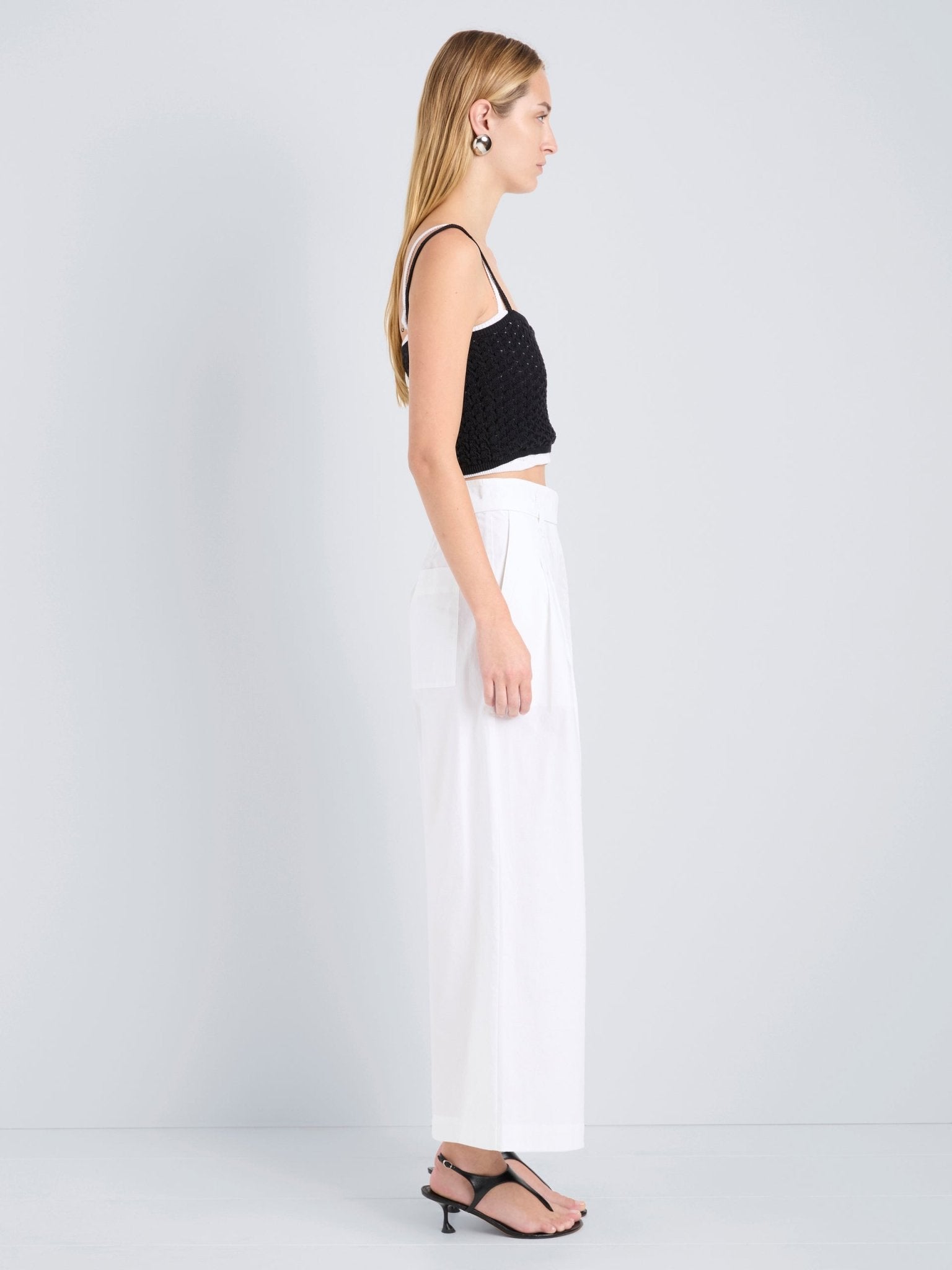 Cropped Raver Pant - Proenza Schouler White Label