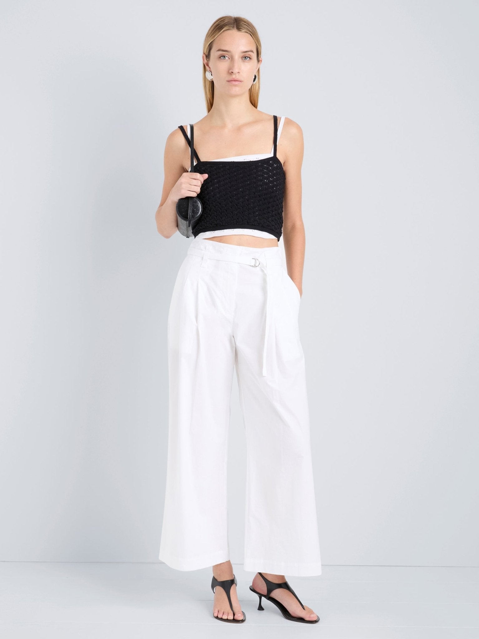 Cropped Raver Pant - Proenza Schouler White Label