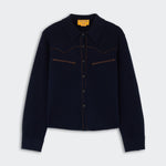 Cropped Western Shirt - Guest In Residence