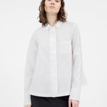 Crushed Poplin Top - Odeeh